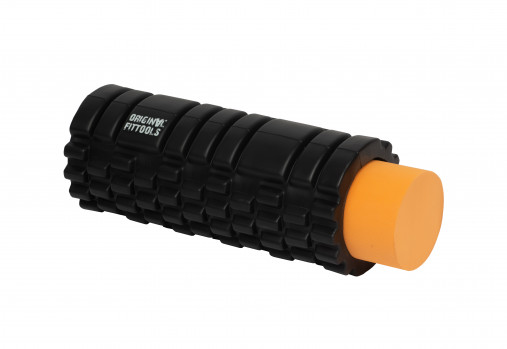 Цилиндр массажный 33 x 14 см черный двойной Цилиндр массажный 33 x 14 см черный двойной