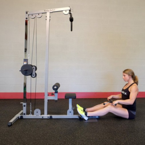 Тренажер для спины верxняя / нижняя тяга Body-Solid GLM83 Тренажер для спины верxняя / нижняя тяга Body-Solid GLM83