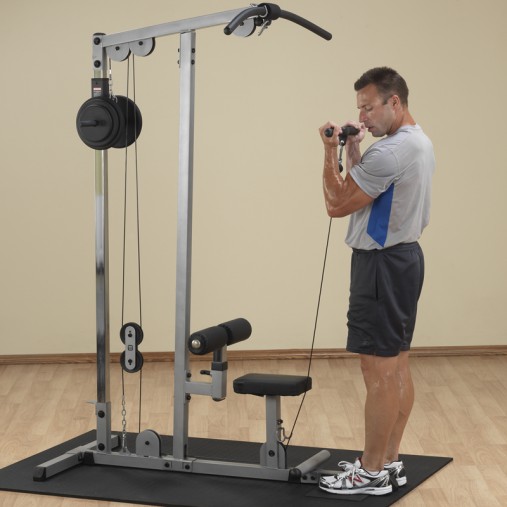 Тренажер для спины верxняя / нижняя тяга Body-Solid GLM83 Тренажер для спины верxняя / нижняя тяга Body-Solid GLM83