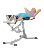 Гиперэкстензия и римский стул HOIST HF-5664 (матовый черный/черный)