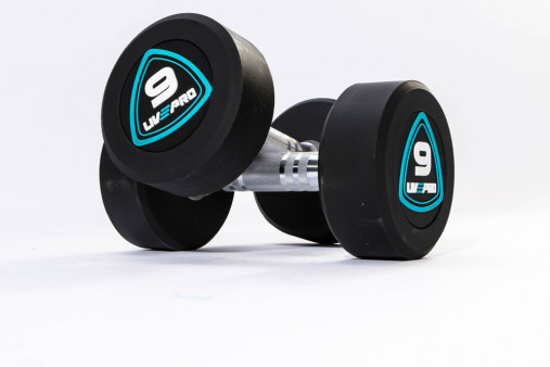 Гантели в уретане LIVEPRO Studio Dumbbells 2 кг, черный/синий Гантели в уретане LIVEPRO Studio Dumbbells 2 кг, черный/синий