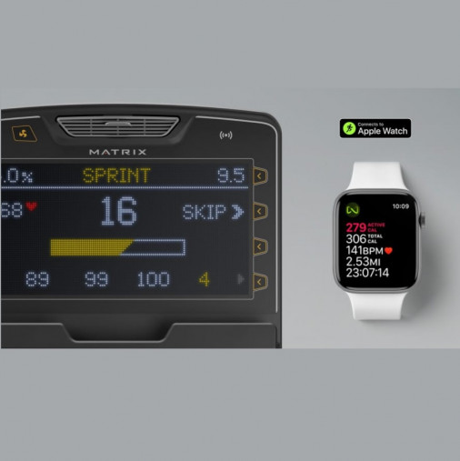 Беговая дорожка Matrix Endurance. Консоль Premium LED