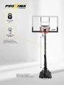 Мобильная баскетбольная стойка Proxima 50”, поликарбонат, арт. S025S