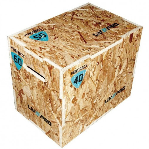 Плиометрический бокс LIVEPRO 3-in-1 Wood Plyobox дерево Плиометрический бокс LIVEPRO 3-in-1 Wood Plyobox дерево
