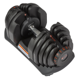 Пара регулируемых гантелей Original Fitness 40 кг на стойке