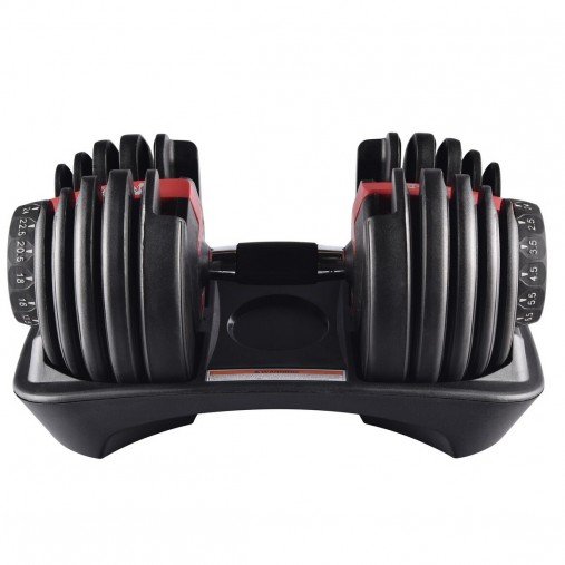 Регулируемая гантель Original Fitness 24 кг с 15 уровнями регулировки от 2,5 до 24кг