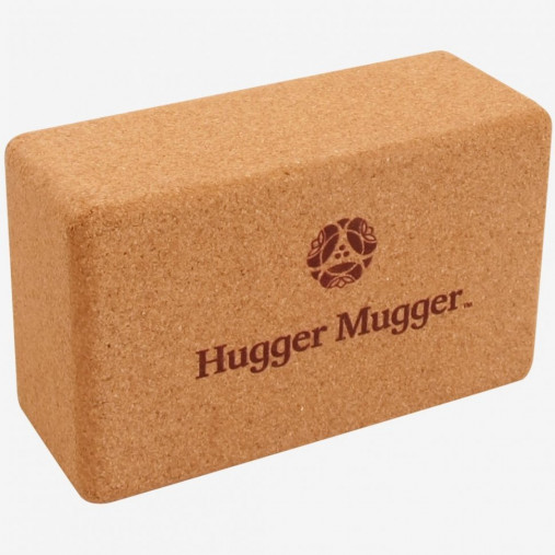 Блок для йоги HUGGER MUGGER Cork Yoga Block пробковый Блок для йоги HUGGER MUGGER Cork Yoga Block пробковый