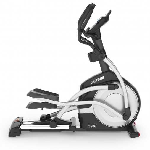 Эллиптический тренажер полукоммерческий UNIX Fit E-950 PRO Auto Incline (LED) с автонаклоном
