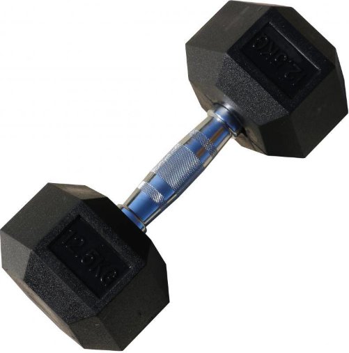 Комплект гантелей ZSO гексагональных обрезиненных от 12.5 до 20 кг, 4 пары (130 кг) Комплект гантелей ZSO гексагональных обрезиненных от 12.5 до 20 кг, 4 пары (130 кг)