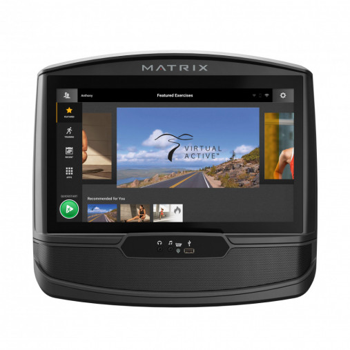 Эллиптический тренажер домашний Matrix A30XIR с большим сенсорным дисплеем