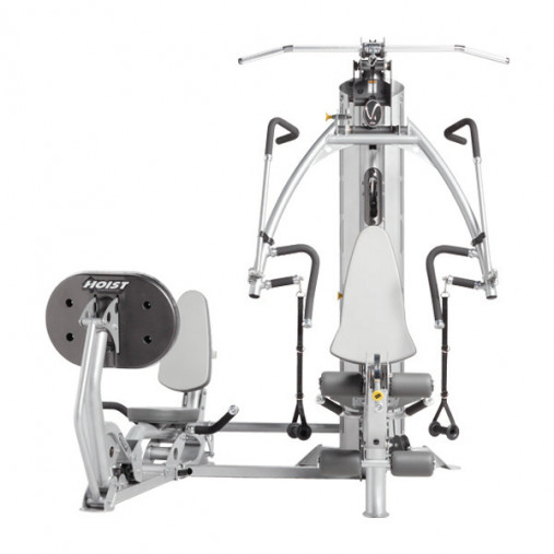 Мультистанция Hoist V4-Elite Gym вместе с опцией Жим ногами с подвижной платформой и спинкой Hoist VR-LP Мультистанция Hoist V4-Elite Gym вместе с опцией Жим ногами с подвижной платформой и спинкой Hoist VR-LP