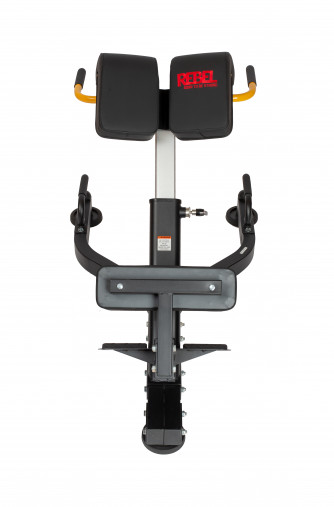 ​Тренажер для разгибания спины гиперэкстензия силовая REBEL P3 регулируемая