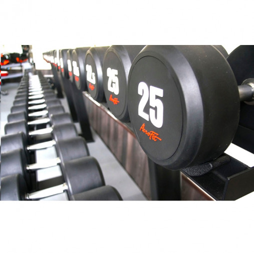 Набор обрезиненных гантелей AFDB40-50 AeroFit Набор обрезиненных гантелей AFDB40-50 AeroFit