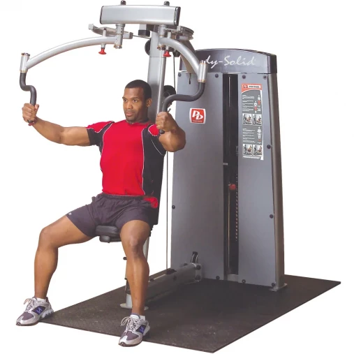 Баттерфляй Body-Solid Pro-Dual DPEC_SF Тренажер грузоблочный для тренировки грудных и дельтовидных мышц Баттерфляй Body-Solid Pro-Dual DPEC_SF Тренажер грузоблочный для тренировки грудных и дельтовидных мышц