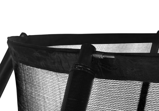 Батут Hasttings Air Game 15FT (4,6 м) "зеленый" c внутренней сеткой и двухсторонним защитным матом (зеленый/синий)