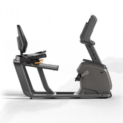 Горизонтальный велотренажер Matrix Lifestyle. Консоль Touch Base