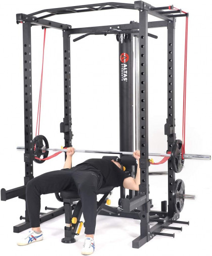 Силовая рама многофункциональная для тренировки со штангой REBEL PR78