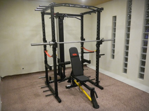 Силовая рама многофункциональная для тренировки со штангой REBEL PR78