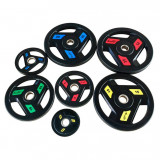 Диск обрезиненный 20 кг черно-синий AeroFit AFPLC