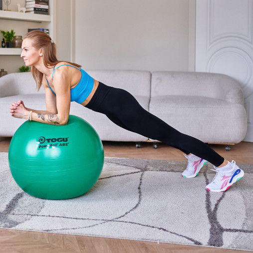 Гимнастический мяч TOGU ABS Powerball 75 см красный Гимнастический мяч TOGU ABS Powerball 75 см красный