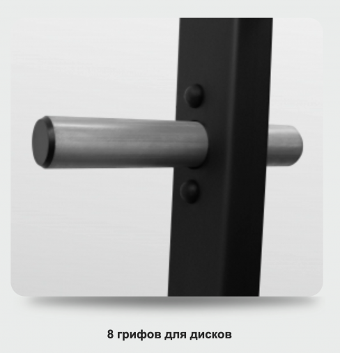 Силовая полурама BRONZE GYM AL-318 для приседов и занятий со штангой + турник