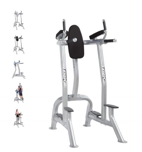 Стойка силовая для поднятия коленей и брусья Hoist CF-3252 (обивка: черная) Стойка силовая для поднятия коленей и брусья Hoist CF-3252 (обивка: черная)