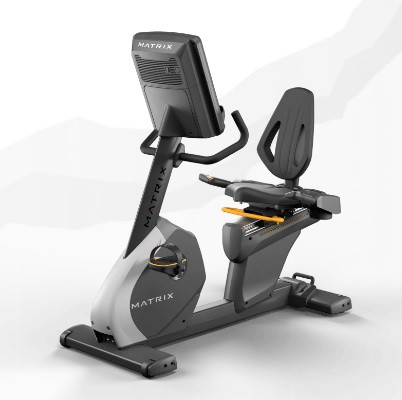 Горизонтальный велотренажер Matrix Performance. Консоль Touch Base Горизонтальный велотренажер Matrix Performance. Консоль Touch Base