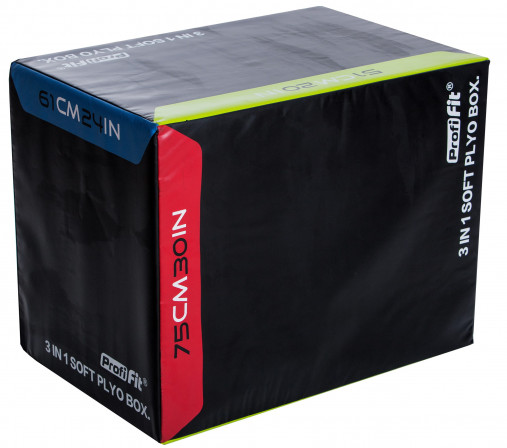 Универсальный SOFT PLYO BOX, PROFI-FIT, 3 в 1, 51-61-75см