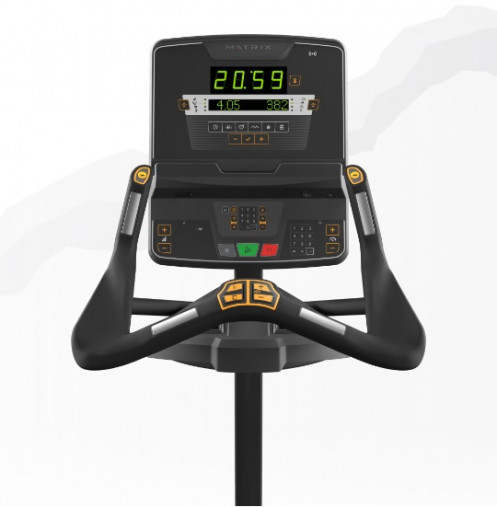 Вертикальный велотренажер Matrix Performance. Консоль LED