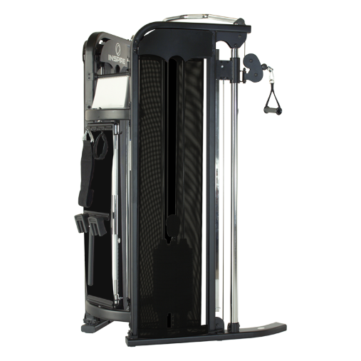Блочная стойка для функционального тренинга INSPIRE FT1 (FT10B) черный (двойная регулируемая тяга)