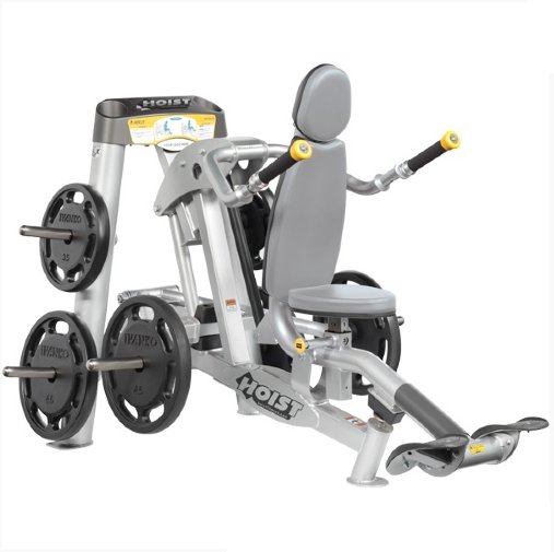 Отжимание сидя Hoist RPL-5101 тренажер на свободных весах на трицепс