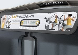 LED дисплей и карта выполнения упражнений