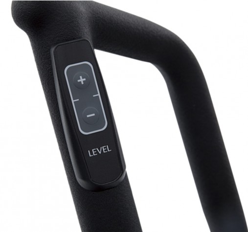 Кнопки изменения нагрузки на поручнях