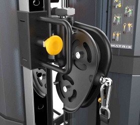 Регулировка уровня нагрузки одной рукой плюс дополнительная защита шкивов Регулировка уровня нагрузки одной рукой плюс дополнительная защита шкивов